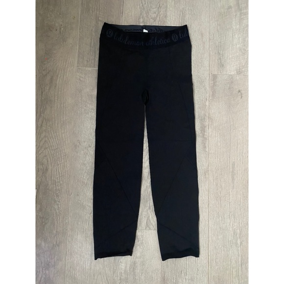 lululemon athletica Pants - Lululemon Time Wrap Tight Pants Black Size Large